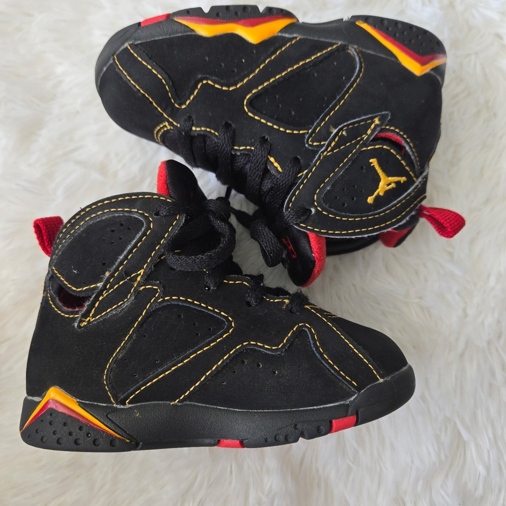 Baby Air Jordan 7 Retro "Citrus" Size 7c -- Like New